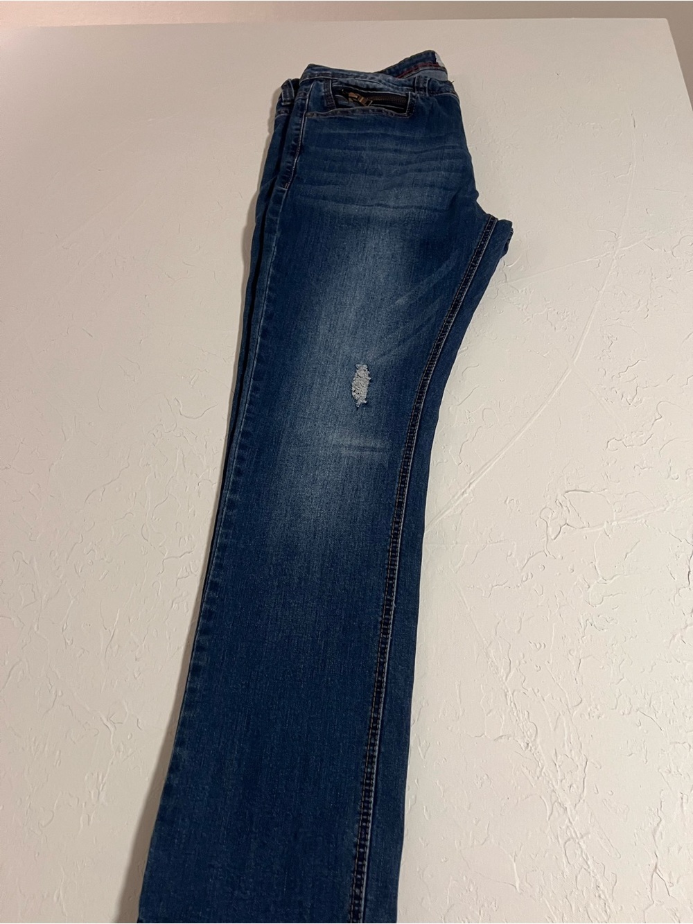 Men's Skinny Jeans in Dark Blue - Classic Slim Fit